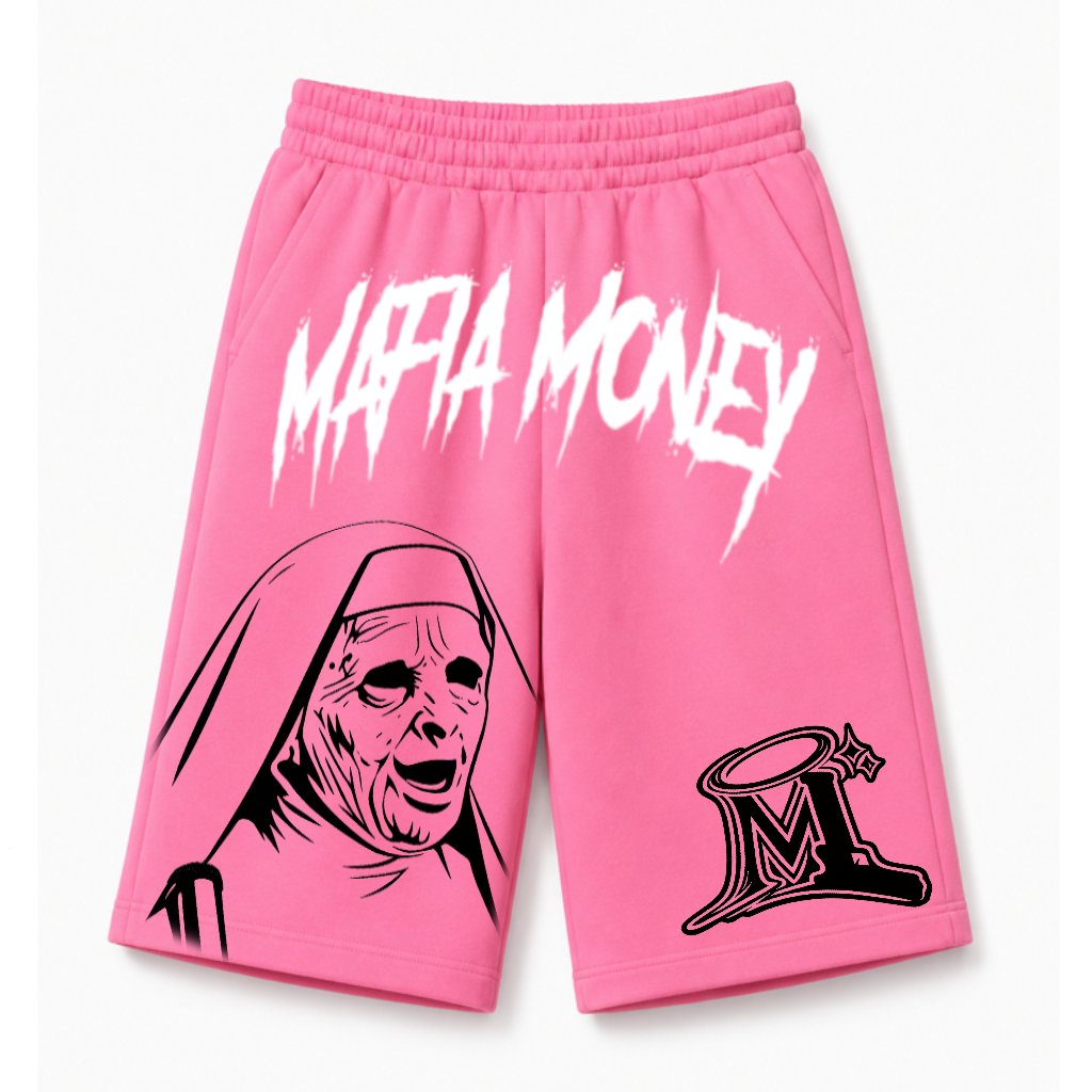 Mafia Money Shorts “Town Mask”