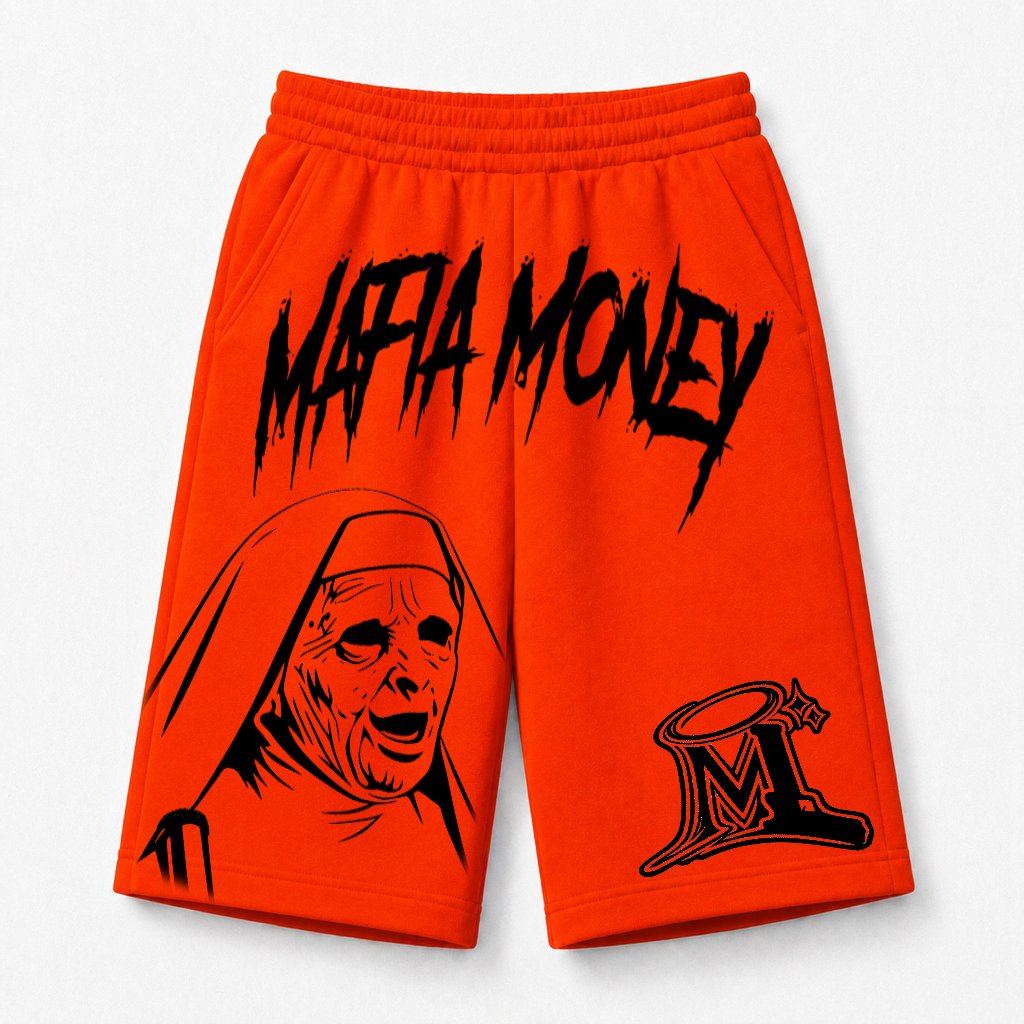 Mafia Money Shorts “Town Mask”